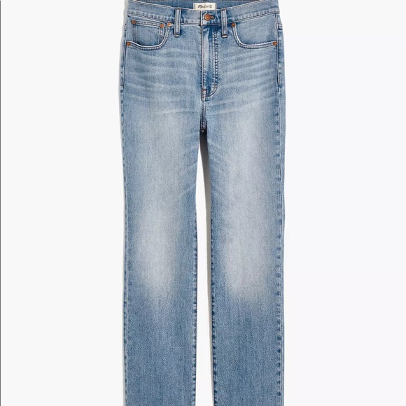 Madewell Slim Demi-Boot Jeans in Denis Wash - Picture 5 of 12
